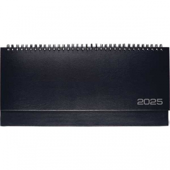 Планинг 2025 Attomex Orion 294*142 мм, 128 стр, бел. бум., тв. обл., бумвинил, евроспираль, ТЕМНО-СИНИЙ арт.2239574