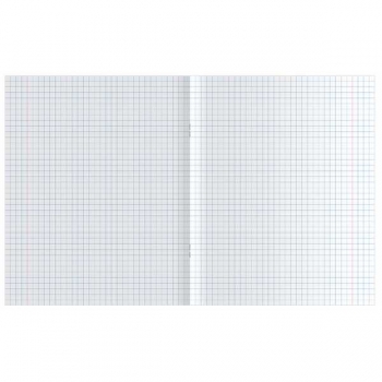 Тетрадь 48л в клетку BG, бумвинил, синяя арт.Т5бв48к_12310