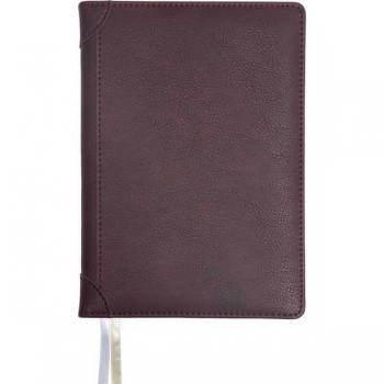 Ежедневник А5 145*205 мм, недатир. deVENTE Seattle 272 стр, крем. бум., перф-я, тв. обл., КОРИЧНЕВЫЙ арт.2234516