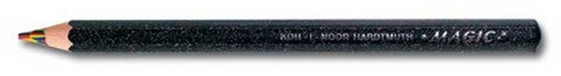 Карандаш KOH-I-NOOR MAGIC JUMBO с многоцветным грифелем NEON арт.3405004038KS