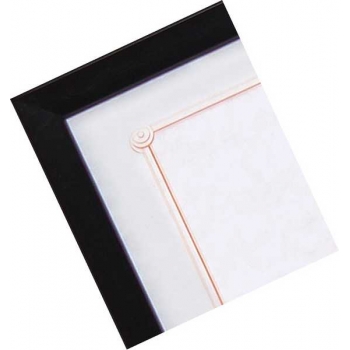 Фоторамка FC пластиковая, 21*30см, цвет черный №14 арт.RP 1489 21*30