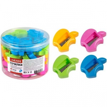 Точилка deVENTE пластмассовая, 1 отверстие Apple арт. 4071403