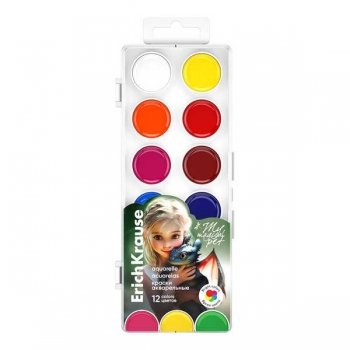 Акварель ErichKrause Magic pet 12 цветов арт.62983 Акварель ErichKrause Magic pet 12 цветов арт.62983