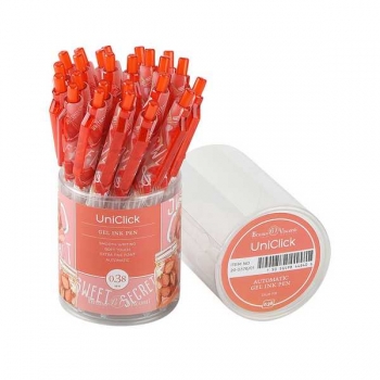 Ручка гелевая автомат. Bruno Visconti UniClick.MY REFRESH, 0.38мм, клип, синяя арт.20-0376/01 Ручка гелевая автомат. Bruno Visconti UniClick.MY REFRESH, 0.38мм, клип, синяя арт.20-0376/01