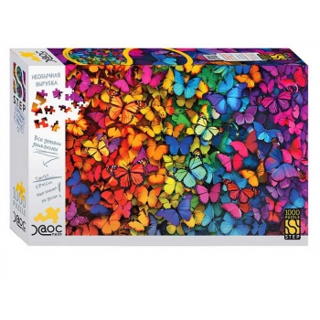 Пазл 1000 эл. ХАОС Бабочки, 480х680, 14+ арт.79222 Пазл 1000 эл. ХАОС Бабочки, 480х680, 14+ арт.79222