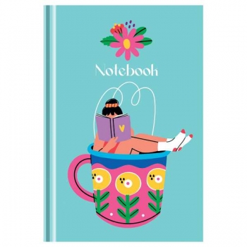 Записная книжка А6 64л BG Take it easy, матовая ламинация, блок-еженедельник арт.ЗК6т64_лм 12288