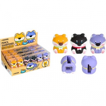 Точилка deVENTE пластмассовая, 1 отверстие Doggy арт. 8031409 Точилка deVENTE пластмассовая, 1 отверстие Doggy арт. 8031409