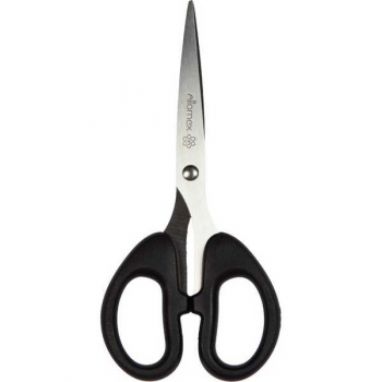 Ножницы Attomex 13,7 см пластиковые кольца, в пакете арт. 4091414