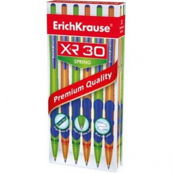 Ручка шариковая автоматическая ErichKrause Switch MaticGrip, 0.7мм, синяя арт.61273