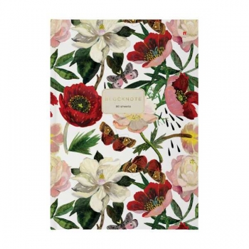 Блокнот А4 80л престиж FLORA.ПИОНЫ, клетка, тв. обл., глянц. ламинация арт.3-80-060/19 Блокнот А4 80л престиж FLORA.ПИОНЫ, клетка, тв. обл., глянц. ламинация арт.3-80-060/19