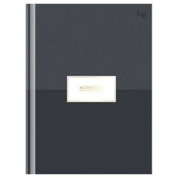 Блокнот А6 80л. бизнес BG Minimal, клетка, тв. обложка с глянц. ламинацией, тиснение фольгой арт.ББ6т80_лг_тф 07041