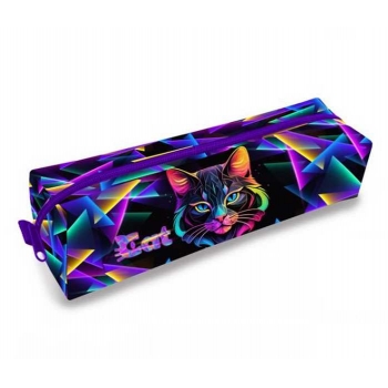 Пенал обьемный 210х50х60 мм, арт. ПМО 31-20 Geometric cat