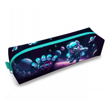 Пенал обьемный 210х50х60 мм, арт. ПМО 31-20 Мишка в космосе