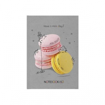 Блокнот А5 80л. престиж NICE DAYS, клетка, тв. обл., глянц. ламинация арт.3-80-072/39