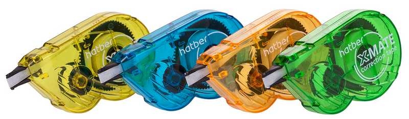 Штрих-корректор в ленте Hatber 5мм*8м X-Mate LUMINOUS, в пакете с е/п арт.CT_058782 Штрих-корректор в ленте Hatber 5мм*8м X-Mate LUMINOUS, в пакете с е/п арт.CT_058782