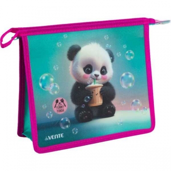 Папка д/тетр. А5 на молнии, картон/пластик deVENTE Yummy Panda (243*200*80мм) арт.8056563 Папка д/тетр. А5 на молнии, картон/пластик deVENTE Yummy Panda (243*200*80мм) арт.8056563