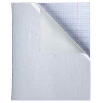 Тетрадь 48л в клетку Hatber, бумвинил METALLIC белая арт.48Т5бвВ1/059825