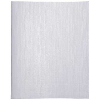 Тетрадь 48л в клетку Hatber, бумвинил METALLIC белая арт.48Т5бвВ1/059825