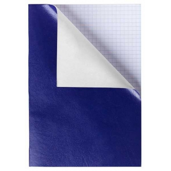 Тетрадь А4 96л в клетку Hatber, бумвинил, синяя арт.96Т4бвВ3/047622