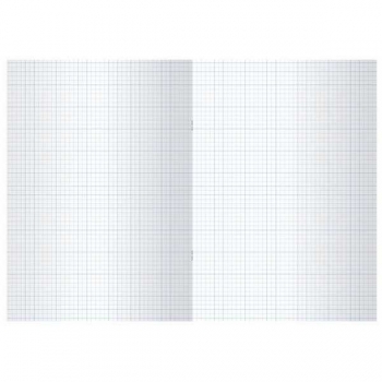 Тетрадь А4 96л в клетку Hatber, бумвинил, синяя арт.96Т4бвВ3/047622