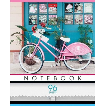 Тетрадь 96л в клетку Hatber I like my bike, ассорти арт.96Т5В1/075701