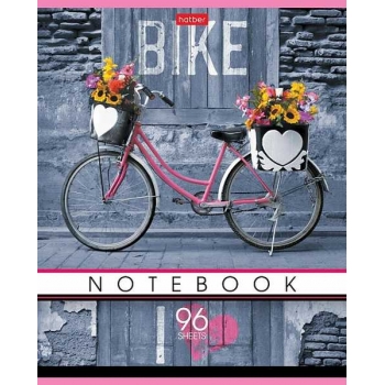 Тетрадь 96л в клетку Hatber I like my bike, ассорти арт.96Т5В1/075701