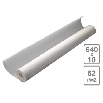 Калька 640 мм*10м под карандаш и тушь в рулонах 52гр./м2 арт.БЧП-4712