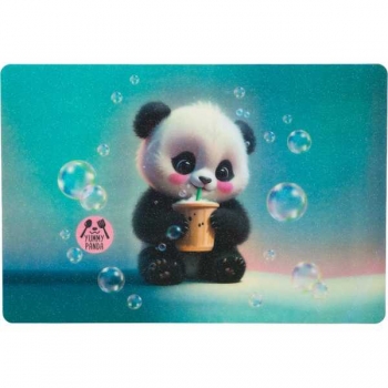 Коврик на стол А3 430*290 мм deVENTE Yummy Panda, 500 мкм арт. 8061506