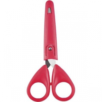 Ножницы deVENTE 13 см детские Korokoro, с закругл. кончиками лезвий, прорезин. ручками, в карт. блис арт.8010505