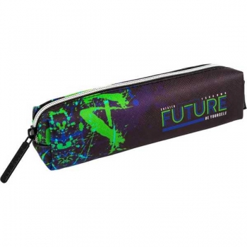 Пенал мягкий прямоугольный 210х40х40 deVENTE Label Future, иск. кожа на молнии арт.7020569