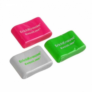 Ластик ErichKrause EasyRub Mini белый арт.63059