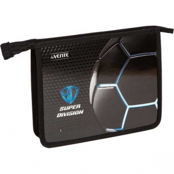 Папка д/тетр. А5 на молнии, картон/пластик, конгрев, фольга deVENTE Super Division (240*198*45мм) арт.8056599