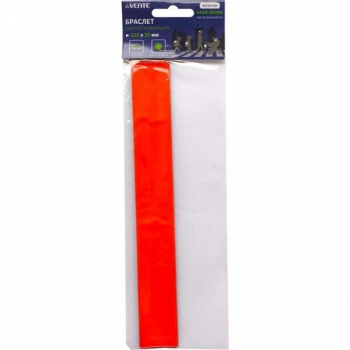 Светоотражающий браслет deVENTE 220х30 мм SAFE MODE, оранжевый арт.9081401 Светоотражающий браслет deVENTE 220х30 мм SAFE MODE, оранжевый арт.9081401