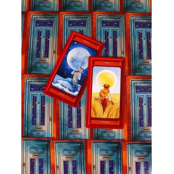 Карты гадальные Таро. Ключ от всех дверей 78 карт арт.ГК-4577