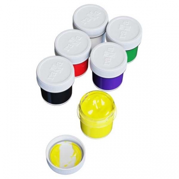 Гуашь ЮНЫЙ ХУДОЖНИК NEW, 06цв, 17,5мл арт.221009