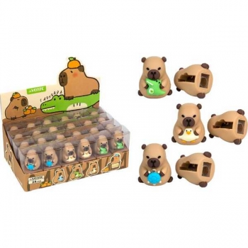 Точилка deVENTE пластмассовая, 1 отверстие Capybara арт.8031414