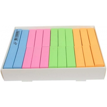 Ластик Л2 (48*13*13 мм), неоновый цвет, в ассортименте арт.35С 2269-08