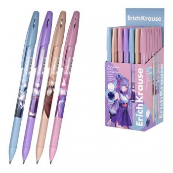 Ручка шариковая ErichKrause R-301 Manga StickGrip, 0.7мм, синяя арт.63910 Ручка шариковая ErichKrause R-301 Manga StickGrip, 0.7мм, синяя арт.63910