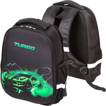 Рюкзак школьный Attomex  Optima. Turbo 37x28x18 (14 л) вес 700гр., 1 отдел, 2 бок. кармана арт.7033503