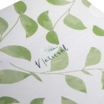Папка-уголок А4 Hatber NATURAL LEAVES, текстура с печатью арт.AG4_33480 Папка-уголок А4 Hatber NATURAL LEAVES, текстура с печатью арт.AG4_33480