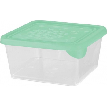 Контейнер для продуктов SugarSpice Delicate квадратный 0,45 л, эвкалипт арт.SE1513 11 000