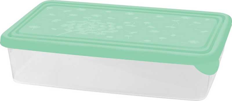Контейнер для продуктов SugarSpice Delicate прямоугольный 0,9 л, эвкалипт арт.SE1515 11 000