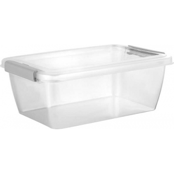 Контейнер для продуктов Plast Team HELSINKI прямоугольный 1л с защелками, натуральный арт.PT5012 10 999
