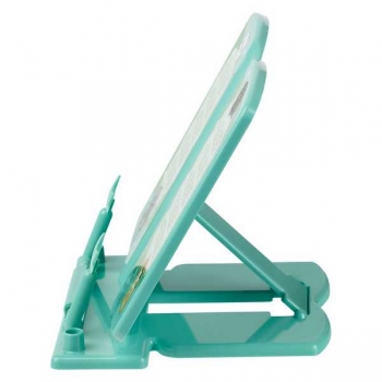 Подставка для книг пластиковая СТАММ 200*200 мм Коты  арт.ПК-32111