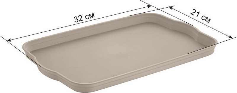 Поднос SugarSpice Honey 32x21x2 см латте арт.SE1125 10 005 Поднос SugarSpice Honey 32x21x2 см латте арт.SE1125 10 005