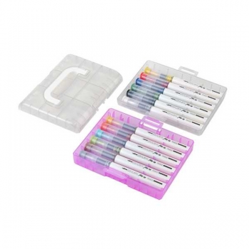 Маркеры-кисти набор 12цв. акриловые Bruno Visconti SKETCH ART, увеличеннный объем, в пластик. боксе арт.22-0175/01