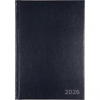 Ежедневник 2026 А5 Attomex 140*210 мм, 336 стр, тв. обл., ТЕМНО-СИНИЙ арт.2332664