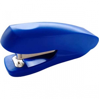 Степлер 24/6, 26/6 (15л) Attomex пластиковый, 2 вида скрепления, (гл.скр.50мм), синий арт. 4142700