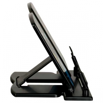 Подставка для книг пластиковая СТАММ 200*200 мм Космонавты  арт.ПК-32109