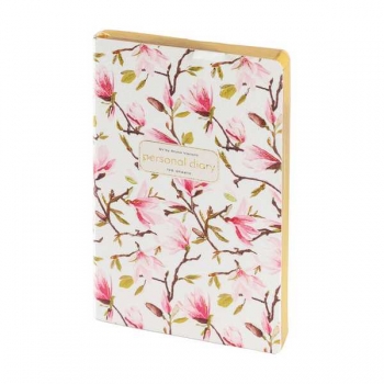 Ежедневник А5 125*200 мм, недатир. Bruno Visconti FLORA.Цветы, Фантазия,256стр,гибк.обл,золотой срез арт.3-743/13